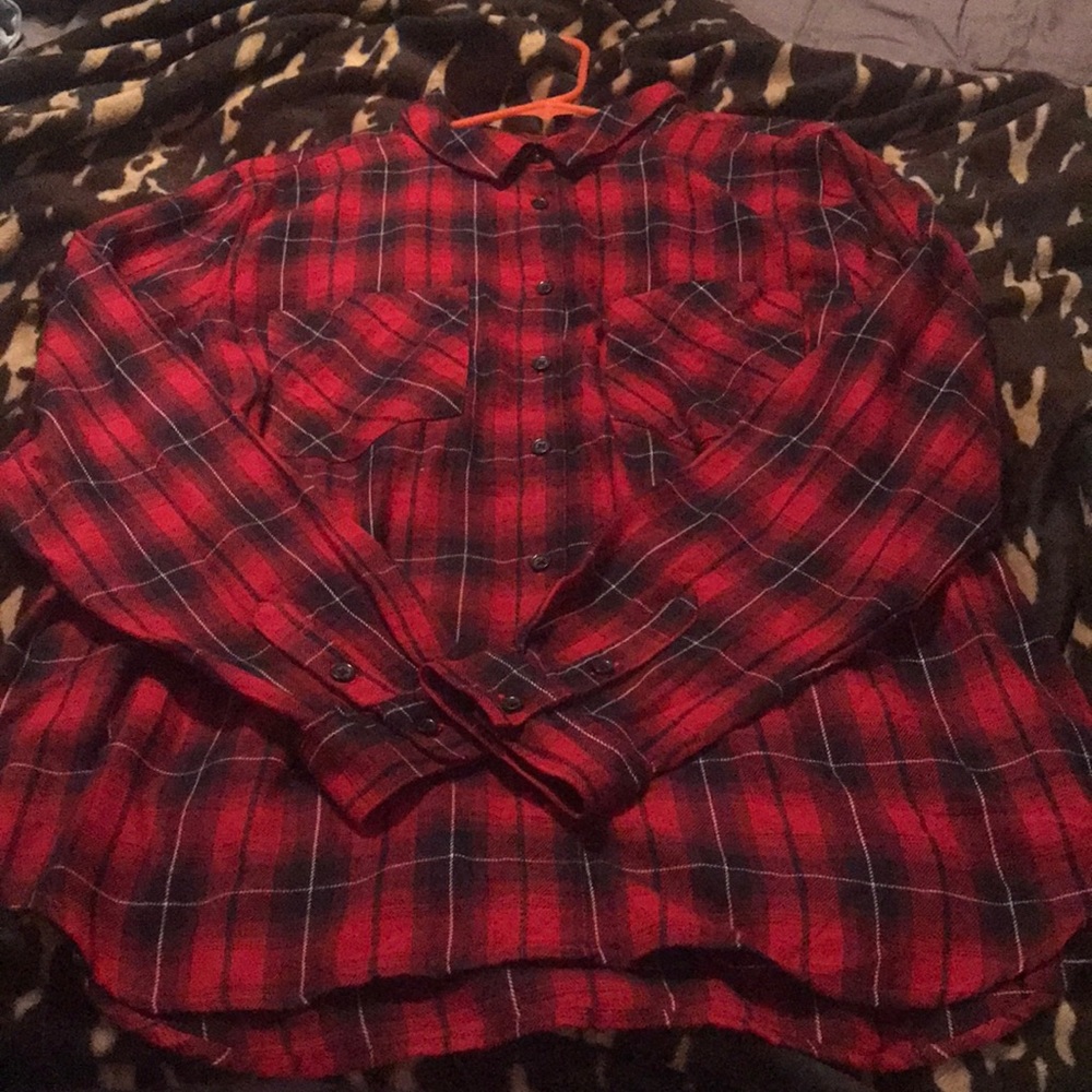 Dip Red flannel shirt